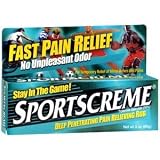 SPORTSCREME Deep Penetrating Pain Relieving Rub, 3 oz ,pack of 3