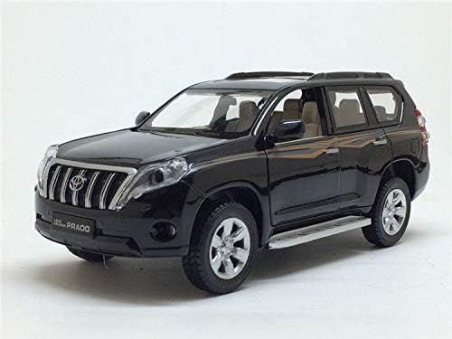 Diecasts & Toy Vehicles - High simitation 1:32 Toyota Land Cruiser Prado Alloy Metal Car Model Toys with Pull Back for Kids Birthday Gifts - by TINIX - 1 PCs