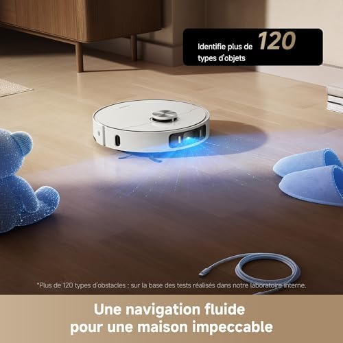 L40 Ultra AE Robot Aspirateur, 19 000 Pa Aspiration Puissante