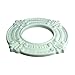 Renovators Supply Manufacturing Recessed Lighting Trim 8 in. Wide White Polyurethane Ornate Recessed Ceiling Light Trims
