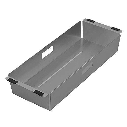 Whitehaus Collection WHNPLCOL-GM Noah Plus Colander, Gun Metal