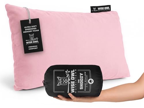 Wise Owl Outfitters Camping Pillow