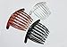 3 PCS FRENCH TWIST HAIR COMB CLASSIC COLER MIX 7 TOOTH IT DELUXE.