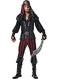 California Costumes Men's Ruthless Rogue Pirate Buccaneer Swashbuckler