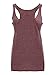 Womens Bat Design Vintage Purple Loose Fit Tank Top Muscle Tee – Size Large