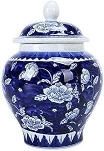 AZWE Urna funeraria mediana Urna fúnebre de cerámica Cenizas humanas o