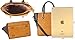 Diophy PU Leather Two Tone Mini Top Handle Tote Womens Purse Handbag Accented with Removable Strap SE-3394