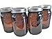 Ball Mason Jars-32 oz Amber-Set of 4-NEW COLOR !!!