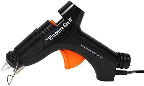 40-Watt Webcaster Gun Web Maker, Make Realistic -looking Cobweb Designs for an Eerie and Spooky Halloween Party, Perfect for Indoor and Outdoor Decorations