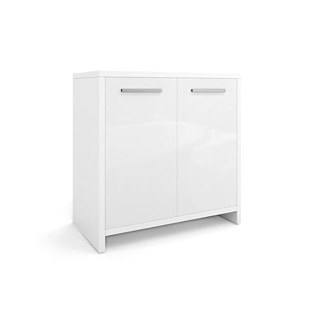 OSKAR VICCO Badezimmerschrank Kiko Unterschrank Waschbeckenunterschrank Hochschrank Badmöbel Schrank Midi-Schrank Badregal (W