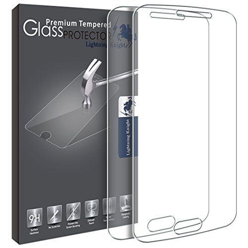 Samsung Galaxy A3 2017 Screen Protector, LK [3 PACK] Tempered Glass with Lifetime Replacement Warranty