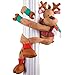 Collections Etc Poseable Reindeer Christmas Greeter Decoration
