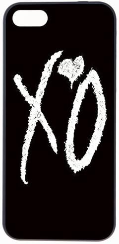Fashion The Weeknd XO White Heart Plastic Hard Case Cover Back Skin Protector For Apple iPhone 5 5G by Alexism