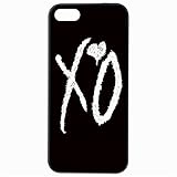Fashion The Weeknd XO White Heart Plastic Hard Case Cover Back Skin Protector For Apple iPhone 5 5G by Alexism