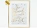 Inspirational Wall Art Decor Gifts for Women Mom Contemporary Artwork Metallic Art Prints Quote Wall Decor Poster Handmade 8 x 10 Modern Art Wall Decor - She believed She Could So She Did - Gold foil