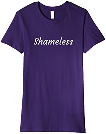 Womens "Shameless"T XL Purple