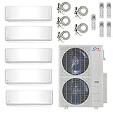 5 Zone 9000 12000 12000 12000 18000 BTU Multi Zone