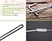 50Pack Reusable Metal Straws Drinking Straws For Smoothie Wide Diameter Straw 8.5Inch LongTumblers Stainless Steel Straws
