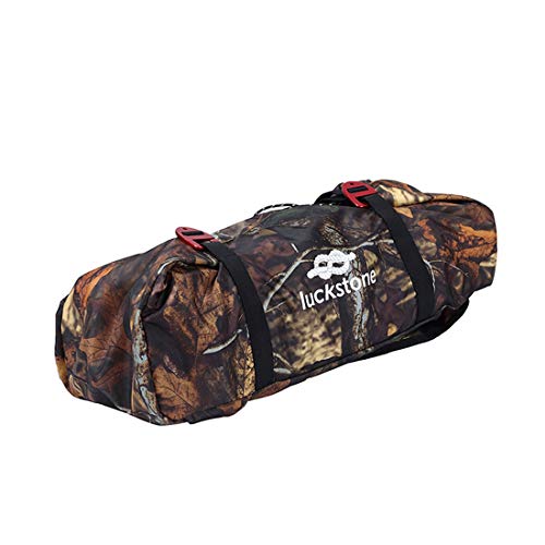 FREAHAP R Climbing Rope Bag 500D Oxford Gear Bag for Mountaineering Ice Climbing with Rope Mat Heavy Duty Backpack Camo