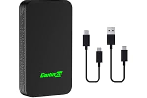 CarlinKit 5.0 Wireless CarPlay Adapter-Wireless CarPlay Dongle Convert OEM Wired CarPlay Wired Android Auto to Wireless. Plug and Play Auto Connection Online Upgrades - 2air