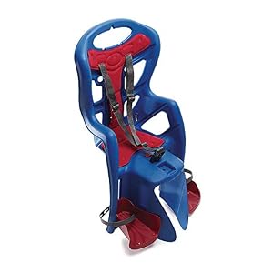Cicli Bonin Unisex Child Bellelli Rear Pepe Frame Seats – Blue, One Size