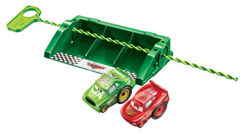 Disney/Pixar Cars Launchers Lightning Mcqueen and Chick Hicks 2-Pack