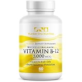 Number One Nutrition Vitamin B12 5000 mcg, 60 count