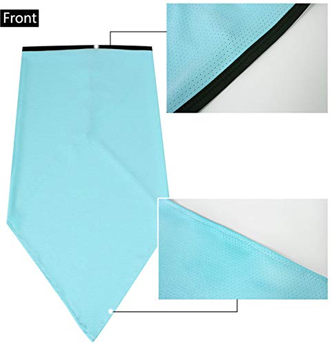 Balaclava Ski Mask, Motorcycle Helmets Liner Neck Gaiter, Quick-Dry Half Masks - Thumbnail 4