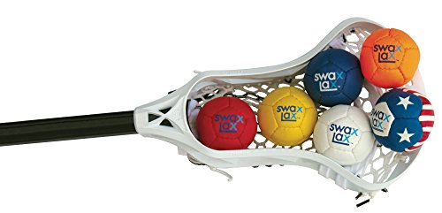 image for Swax Lax (2-Pack) Lacrosse Training Ball - Same Size and Weight as Reg