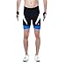 Eco-daily Men's Cycling Shorts Padded Bicycle Riding Half Pants Bike Biking Cycle Tights Black-Blue