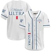 MichelobUltra White Baseball Jersey, Jersey Baseball Shirt, Drinking Shirt