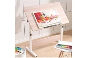 Tilting Drafting Table for Artists Crafters & Writers - Versatile Adjustable Workstation for Drawing Sketching（80 * 40cm）