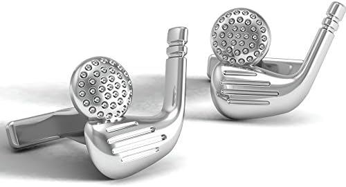 The Best .925 Sterling Silver Sports, Golf Club and Golf Ball Cufflinks