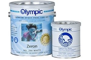 Kelley Technical 390GL Olympic Zeron Epoxy Pool Coating - White
