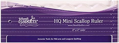 HQ Mini Scallop Ruler