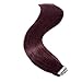 Tape Human Hair Red 18 50