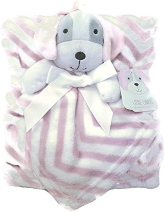 Plush Baby Blanket Two-Piece Set