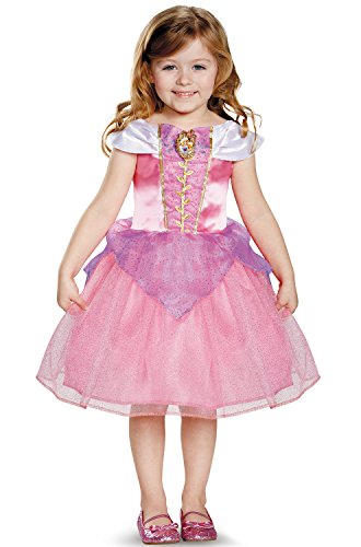 Disguise 82908S Aurora Toddler Classic Costume, Small (2T)
