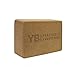 YOGABODY Naturals Cork Yoga Block Natural & Sustainable Material