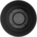 elho Greenville Round 18 Flower Pot with Integrated Water Reservoir Black view 4