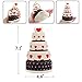 AOLIGE Squishies Slow Rising Jumbo Kawaii Cute 5 Layers of Chocolate Cake Creamy Scent for Kids Party Toys Stress Reliever Toy