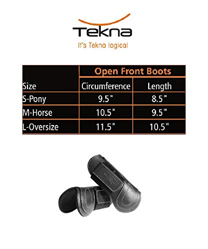 Tekna Front Horse Boots - Large (Brown) - Thumbnail 3