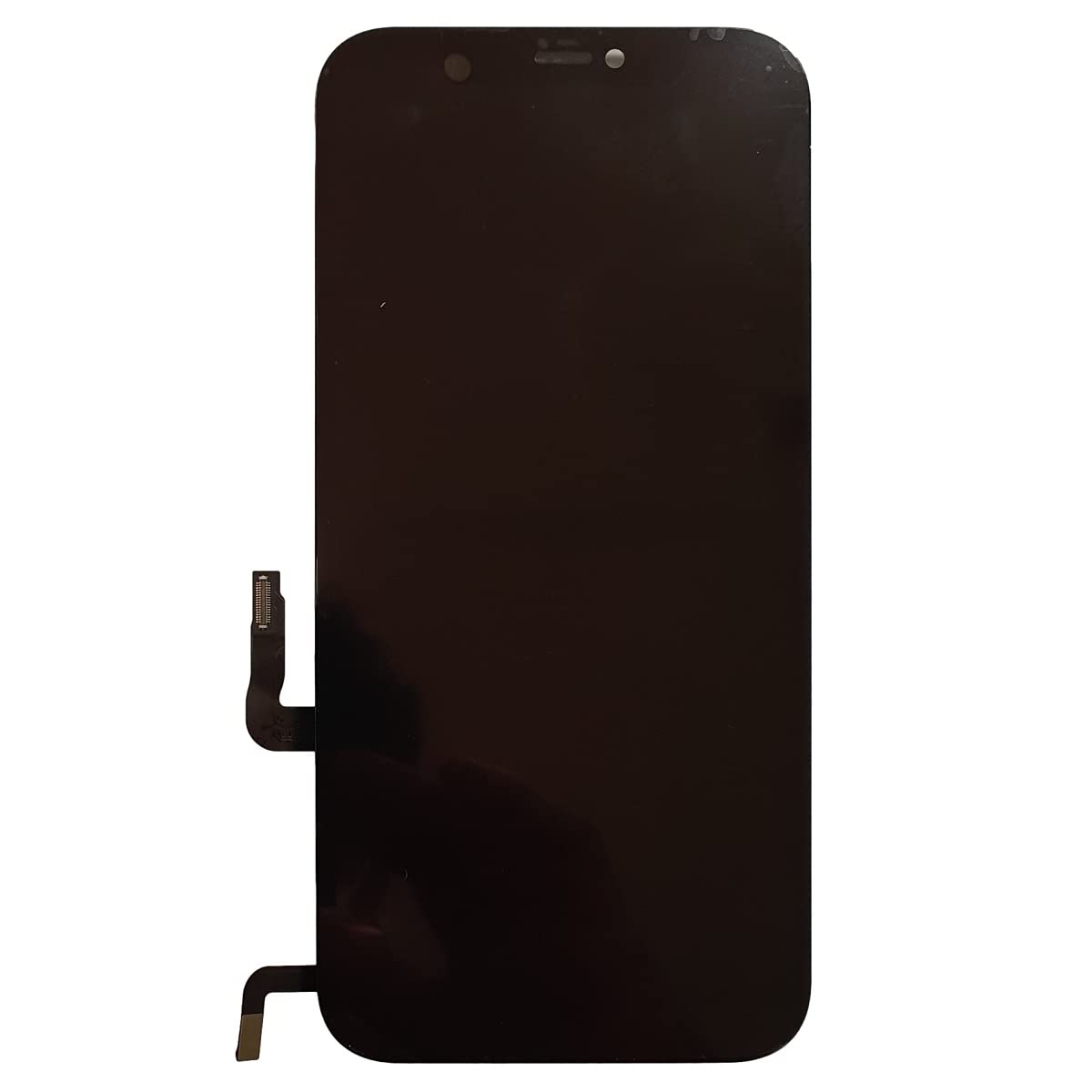 Smartex® Display INCELL compatible with iPhone 12/12 PRO with Metal Plate/Black