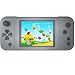 Great Boy Handheld Game Console for Kids Preloaded 218 Classic Retro Games with 3.5'' Big Color Display Rechargeable Arcade Gaming System (Metal Gray)