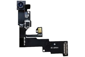 Johncase New OEM 1.2MP Front Facing Camera Module w/Proximity Sensor + Microphone Flex Cable Replacement Part Compatible for iPhone 6 (All Carriers)