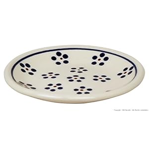 Small Pottery Ceramic plates (Sushiteller Ø11,6 CM Design 1)