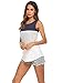 Hount Woman's Casual Summer Sleeveless Tank Tops (Navy Blue, XL)