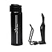 Bike Bottle Holder Pro Set with Thermos Bike Bottle OR Exrta Set with Additional Cage Mount - No Screws! Perfect Cage – Adjustable & Anticorrosive with 16 oz Thermos ! (2-Parts Set, Pro)
