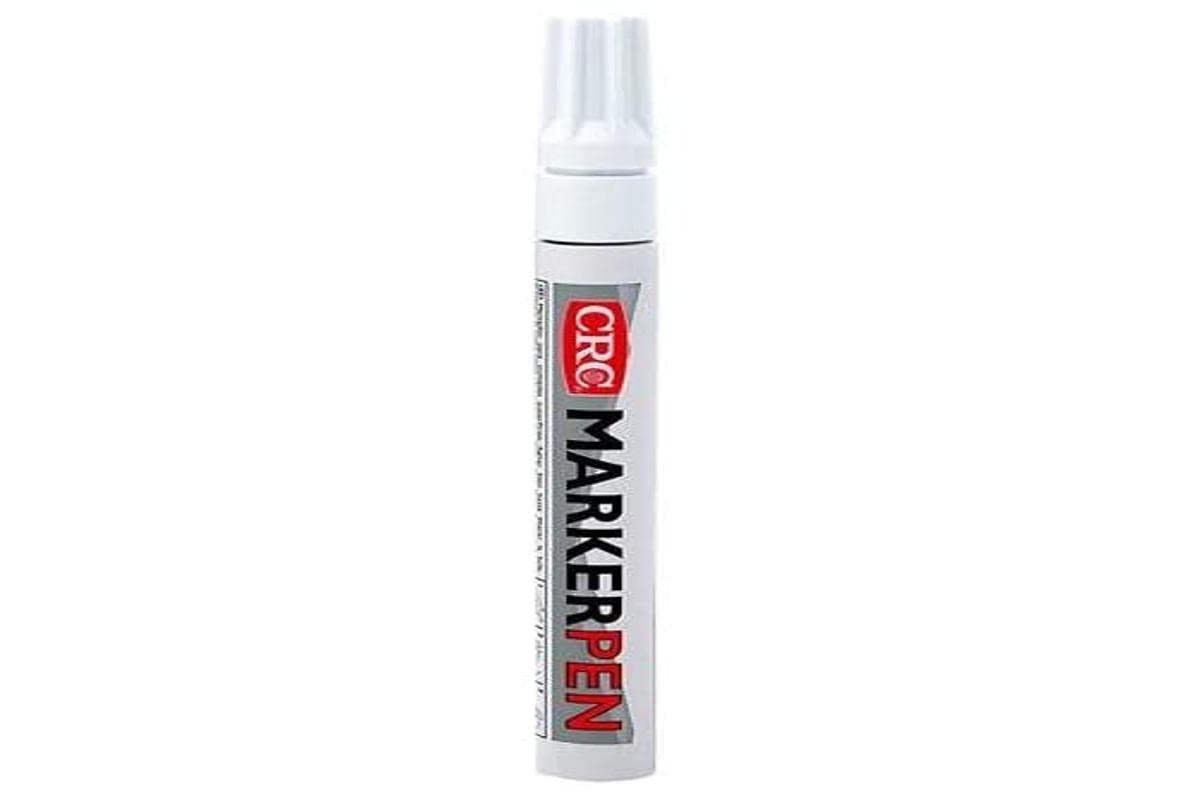 CRC Permanent Marker Pen White Marker Pen - White- 8 grams/10ml.