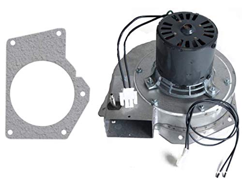 PelletStovePro - Whitfield Advantage I, II, III, Plus Pellet Stove Exhaust Combustion Motor Blower w Housing & Gasket - 12056010, 12126009, 12156009